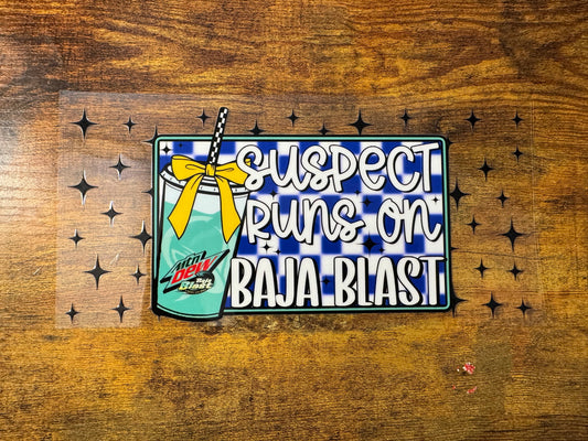 Suspect Baja Blast
