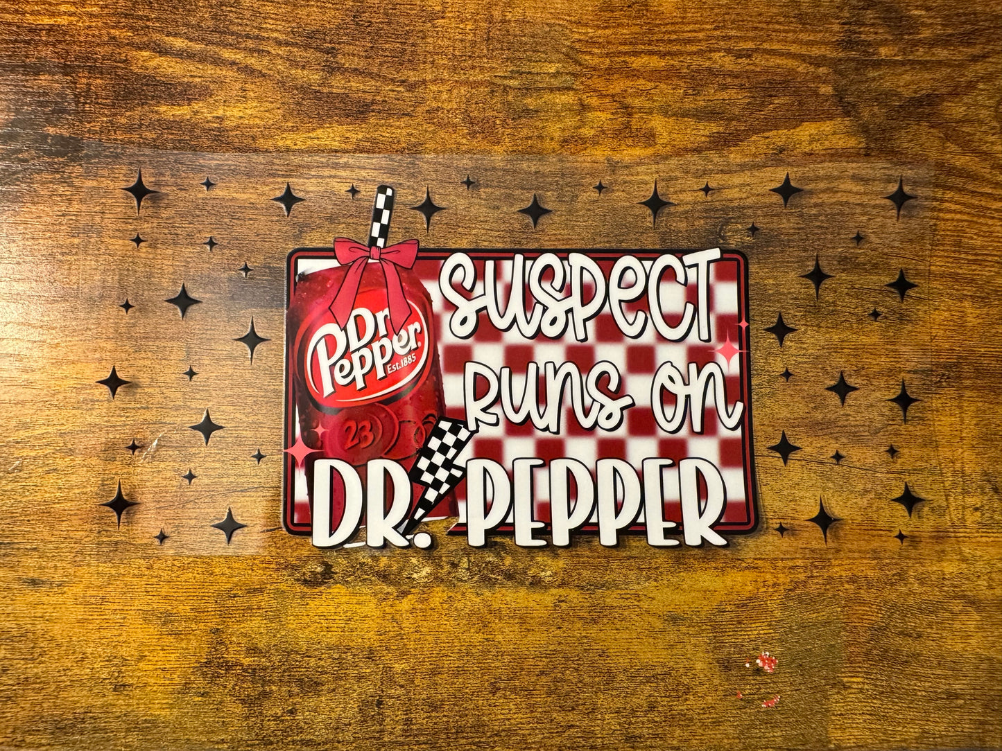 Suspect Dr. Pepper