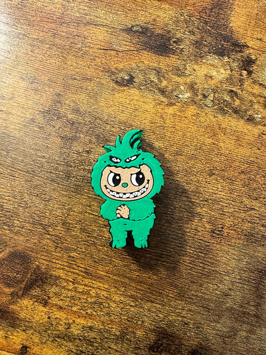 Green Labubu Topper