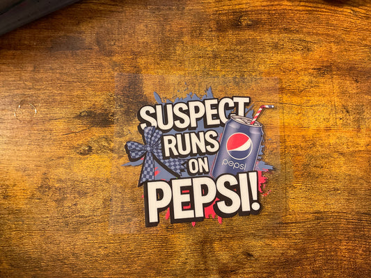 Suspect Pepsi