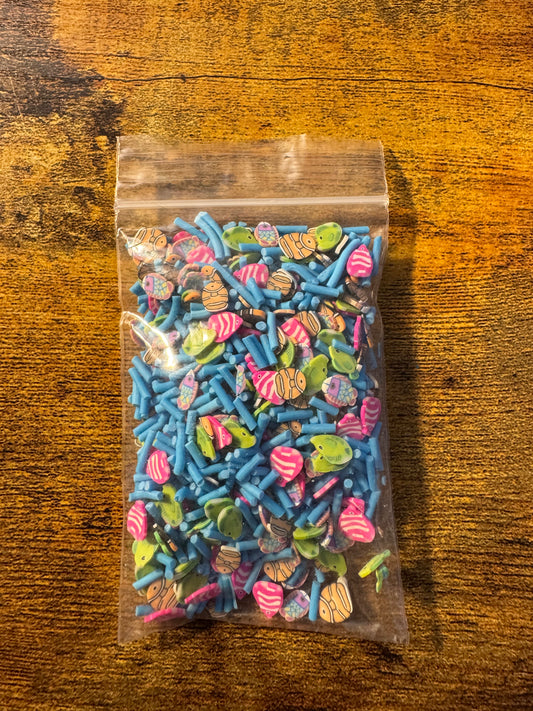 Fish Polymer Clay Pieces