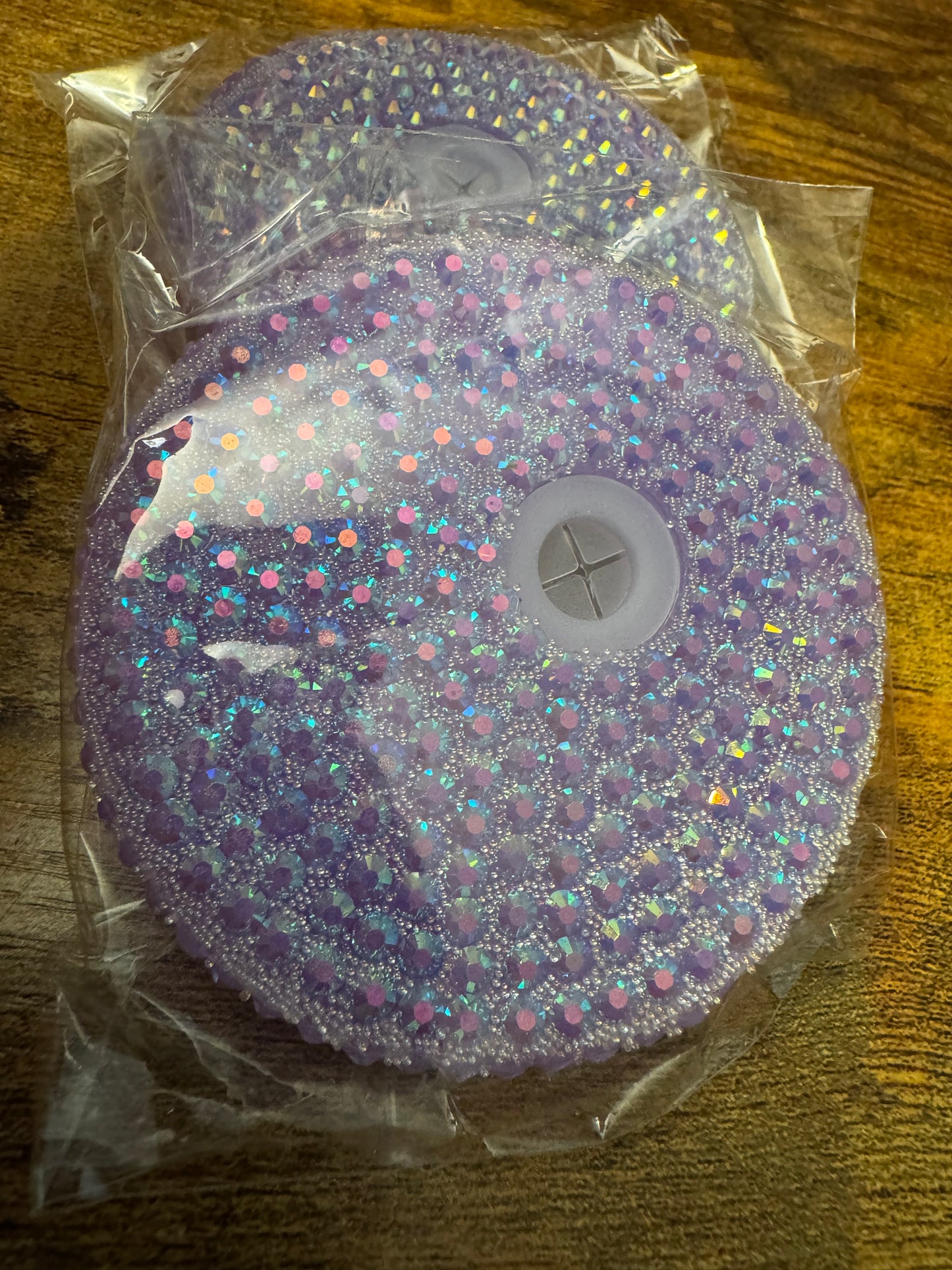 Purple Bling Lids