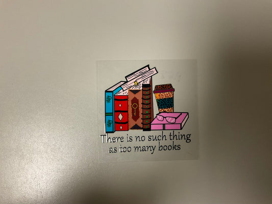 Too Many Books
