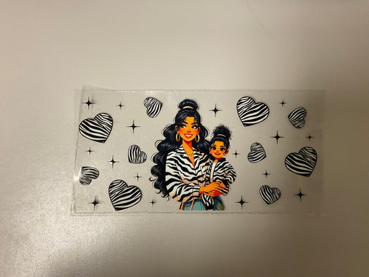 Zebra Mom & Daughter