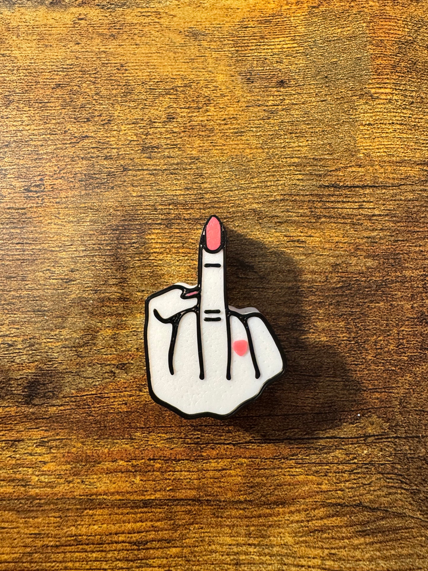 Middle Finger 3D Topper