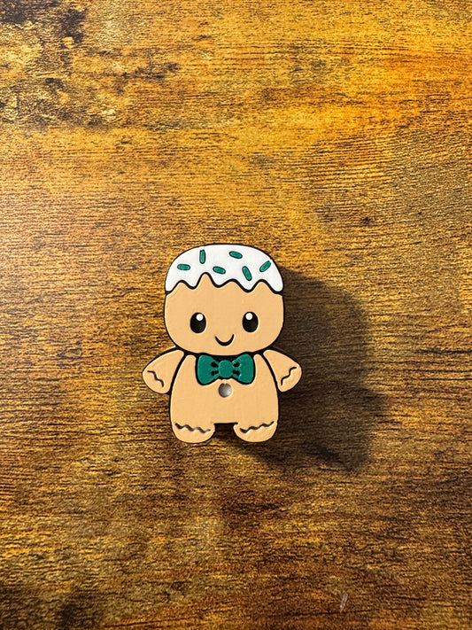 Green Gingerbread 3D Topper