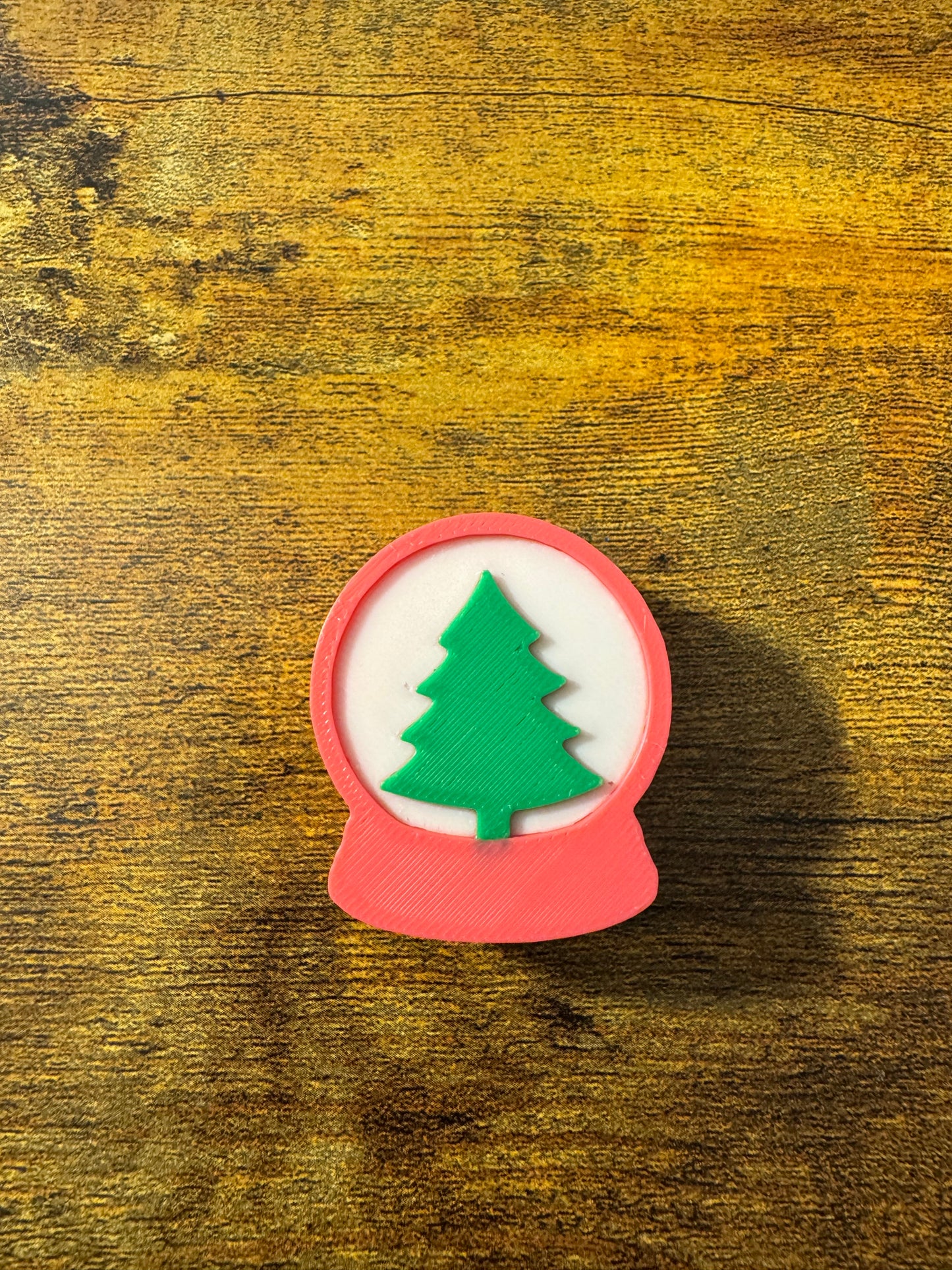 Christmas Snowglobe 3D Topper