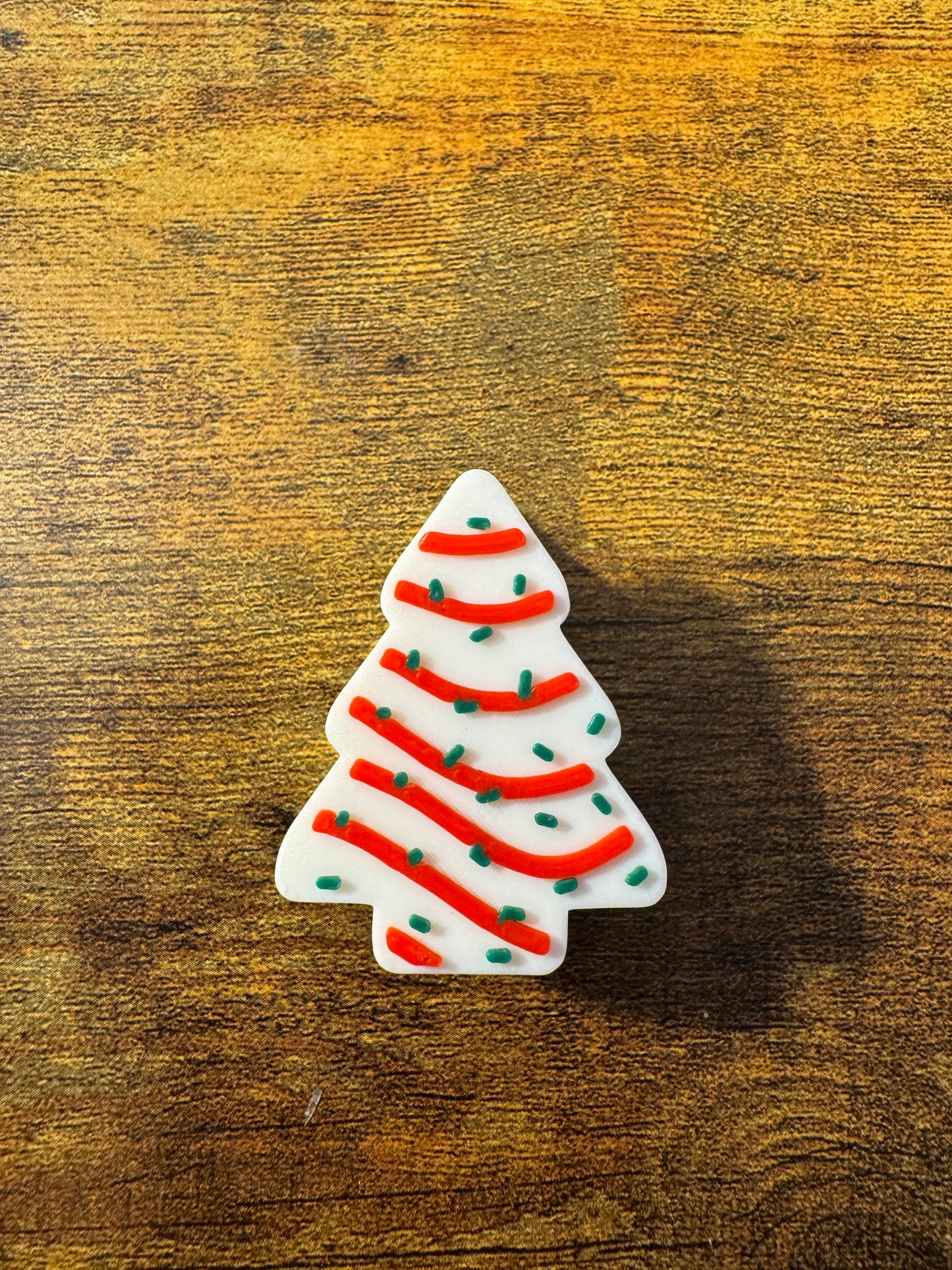 Red Debbie Tree 3D Topper