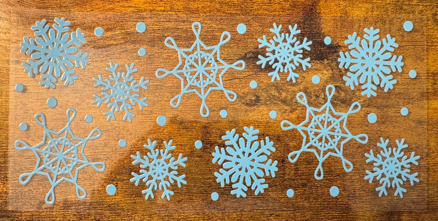 Blue Snowflakes