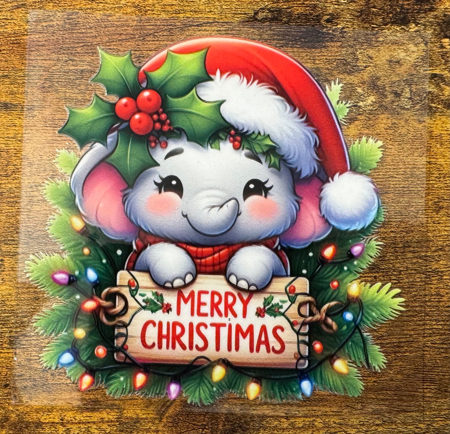 Merry Christmas Elephant