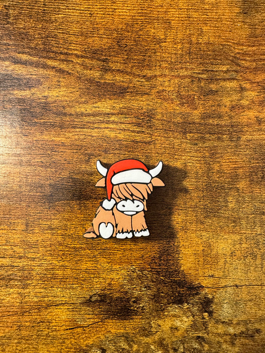 Christmas Cow 3D Topper