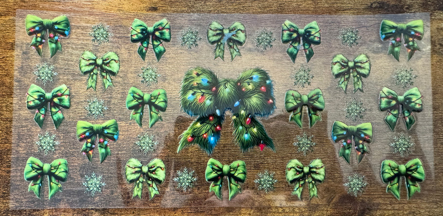 Grinch Bows