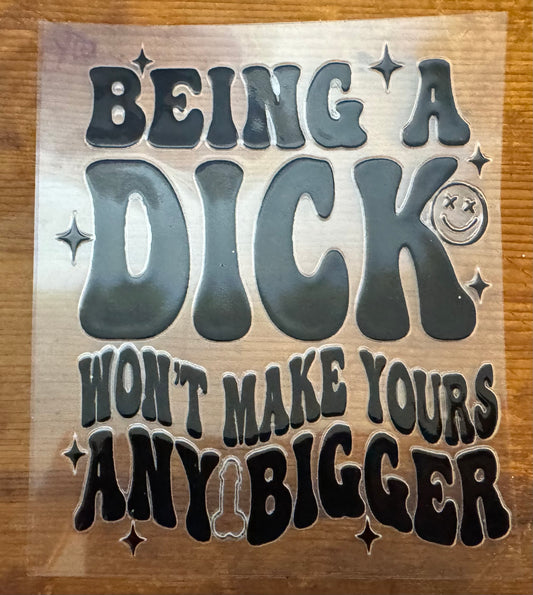 Being A D*ck