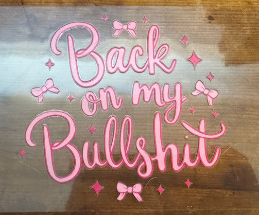 Back On Bullsh*t