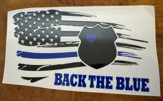 Back The Blue 40oz