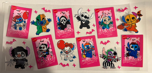 Pink Horror Cards
