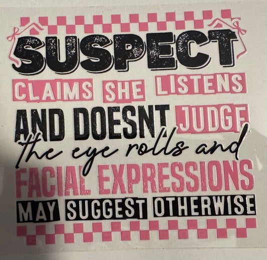 Suspect Listens