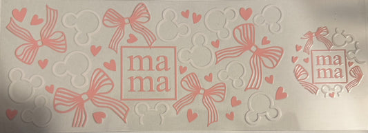 Mama W Lid Decal