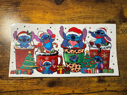 Stitch Christmas Cups