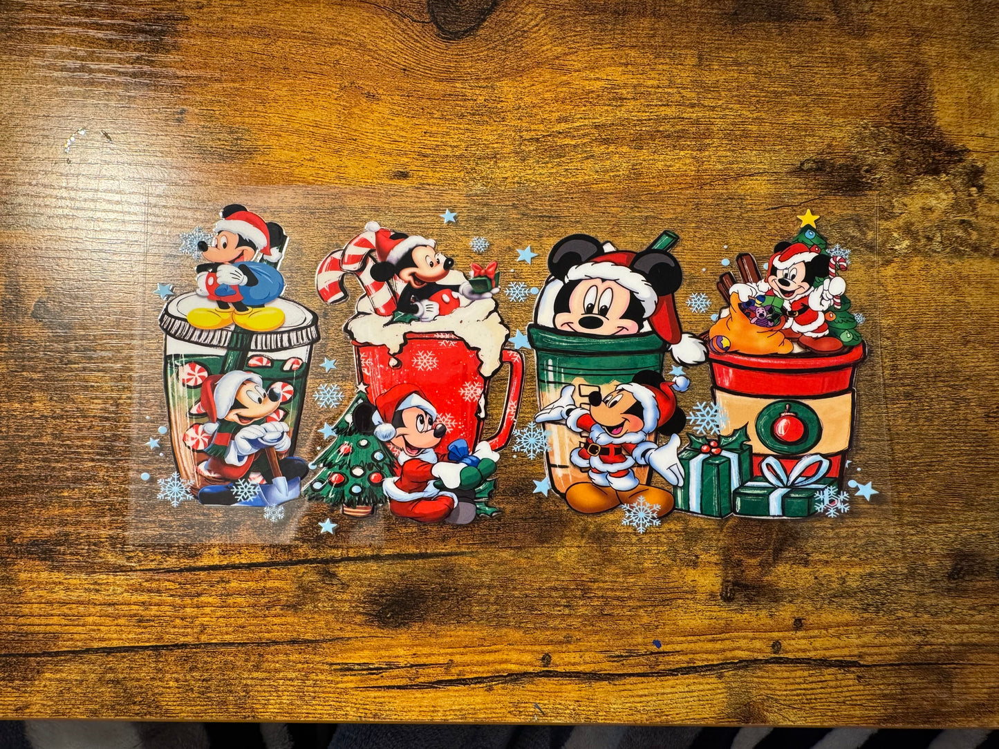 Mickey Christmas Cups