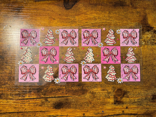 Pink Little Debbie Trees & Bows