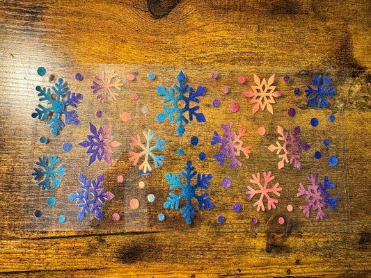 Colorful Snowflakes